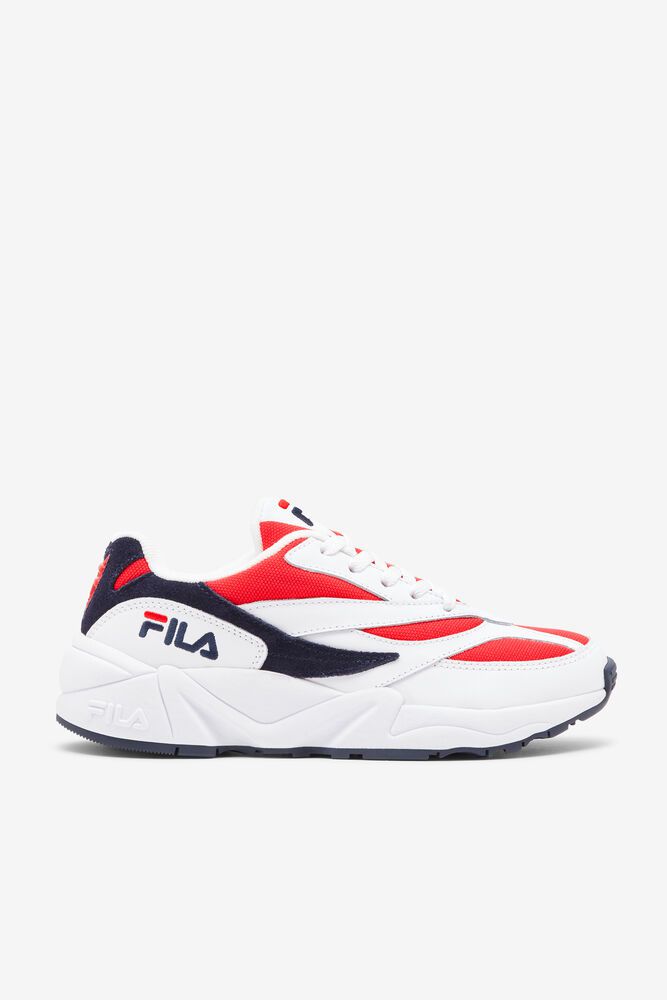 Fila Trainers Mens White V94m - Ireland 48203-OSDF